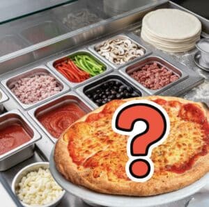 Pizza à composer 30cm