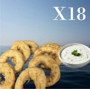 18 Calamars & Tartare