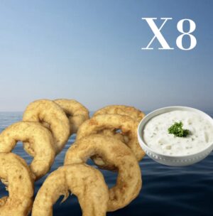 8 Calamars & Tartare