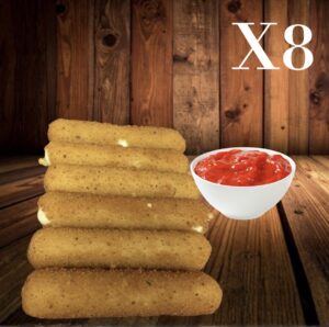 8 Sticks de Mozzarella
